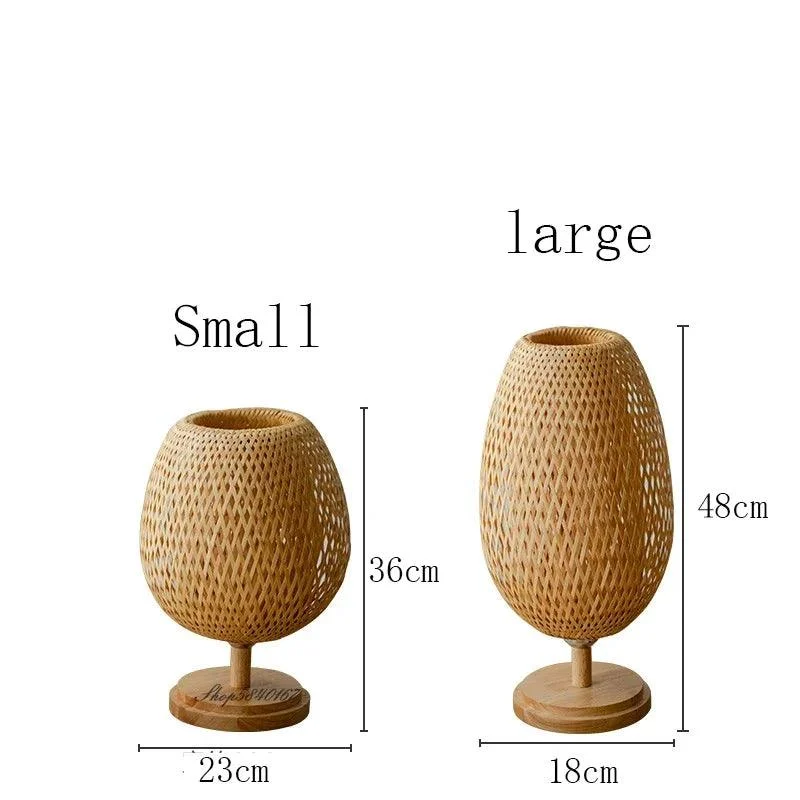 Vintage Bamboe Tafel Lampen Chinese Stijl Handgemaakte Houten Bureaulamp Voor Woonkamer Slaapkamer Decoratie Creatieve E27 Naast 847e4c04 0200 487e B76b Aaf0c3a3f238
