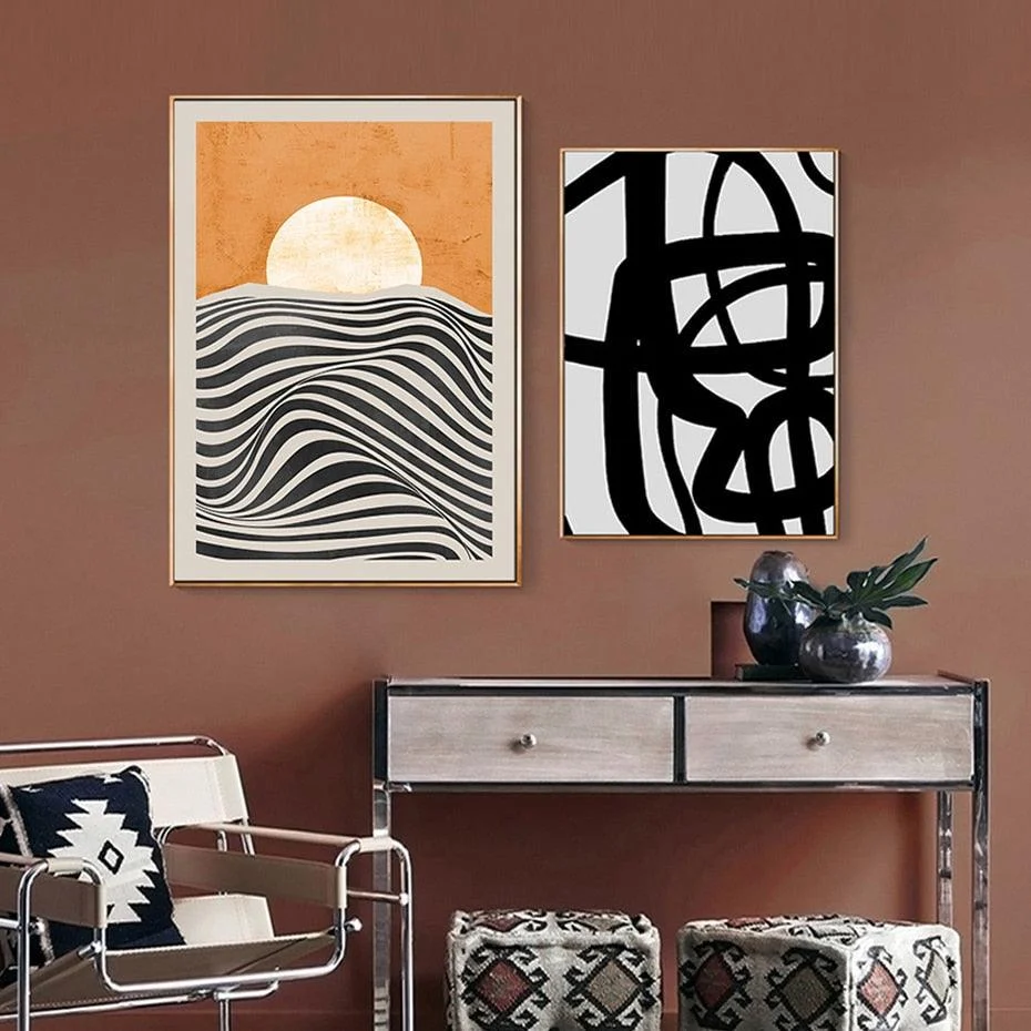 VintageAbstractFace-Homeko2 Vintage Abstract Face - Homeko