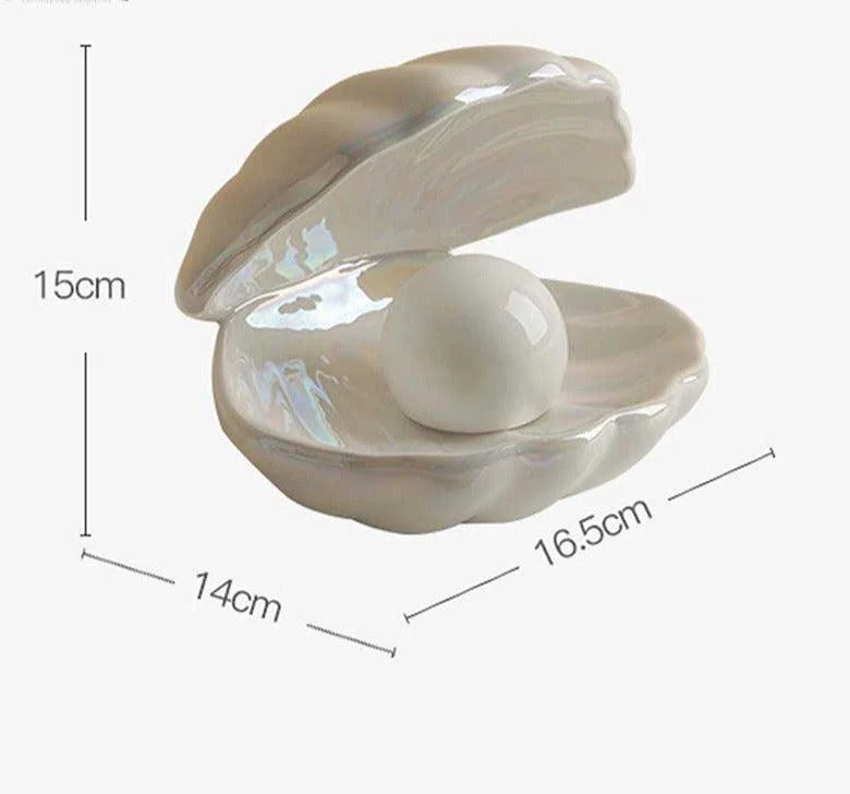 VintageAestheticShellPearlLamp_1 Vintage Aesthetic Shell Pearl Lamp - ISTANBULLU LTD