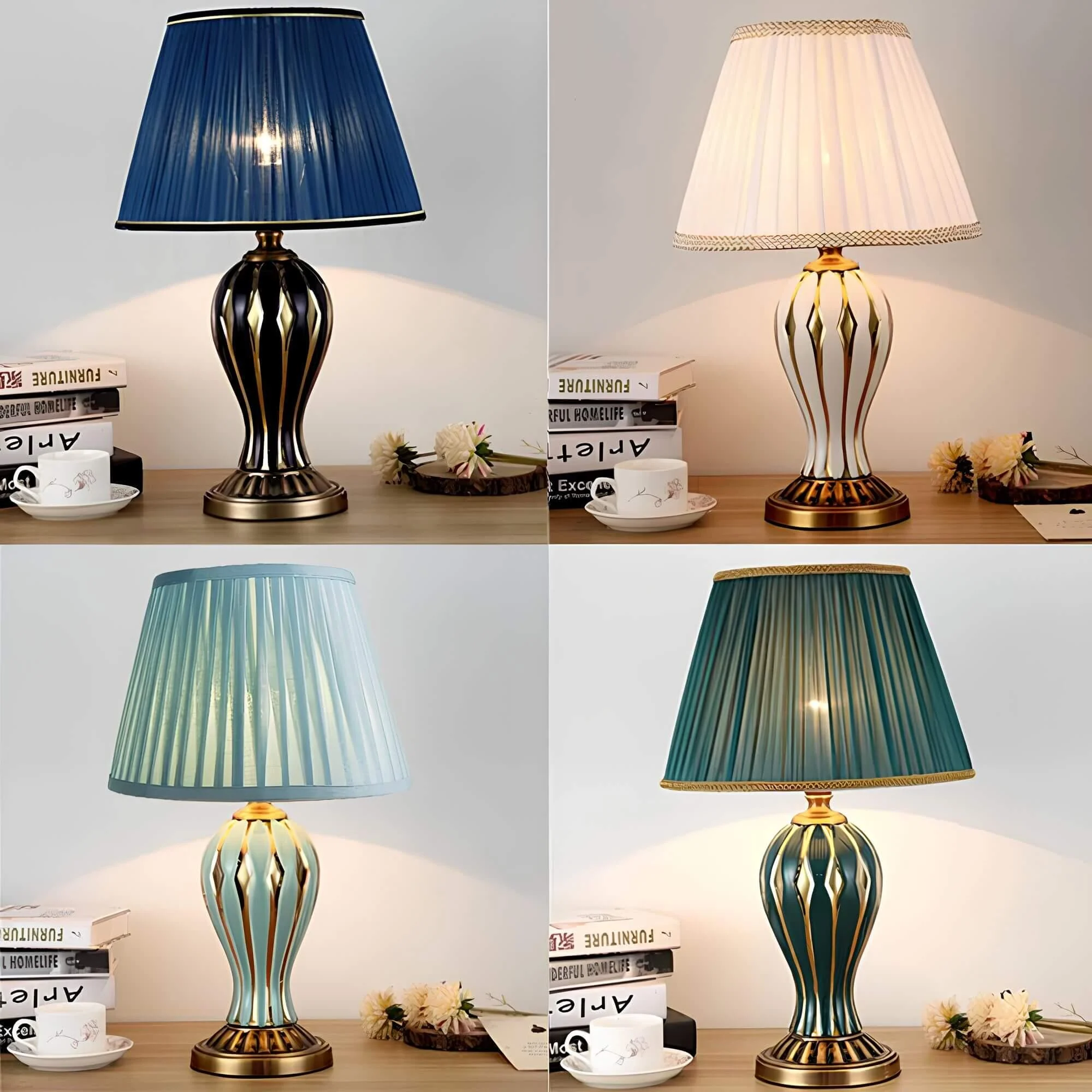 VintageAmericanaSchreibtischlampeNostalgischeEleganzinMarineblau4 Vintageamericanaschreibtischlampenostalgischeeleganzinmarineblau4