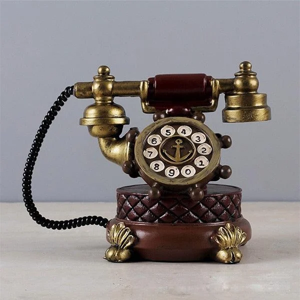 VintageBookPhonePiggyBankRetroCraftsSculpturesandStatues-Homeko1 Vintage Book Phone Piggy Bank Retro Crafts Sculptures and Statues - Homeko