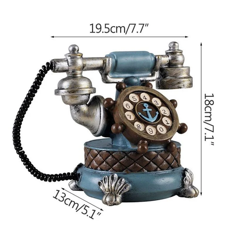 VintageBookPhonePiggyBankRetroCraftsSculpturesandStatues-Homeko5 Vintage Book Phone Piggy Bank Retro Crafts Sculptures and Statues - Homeko