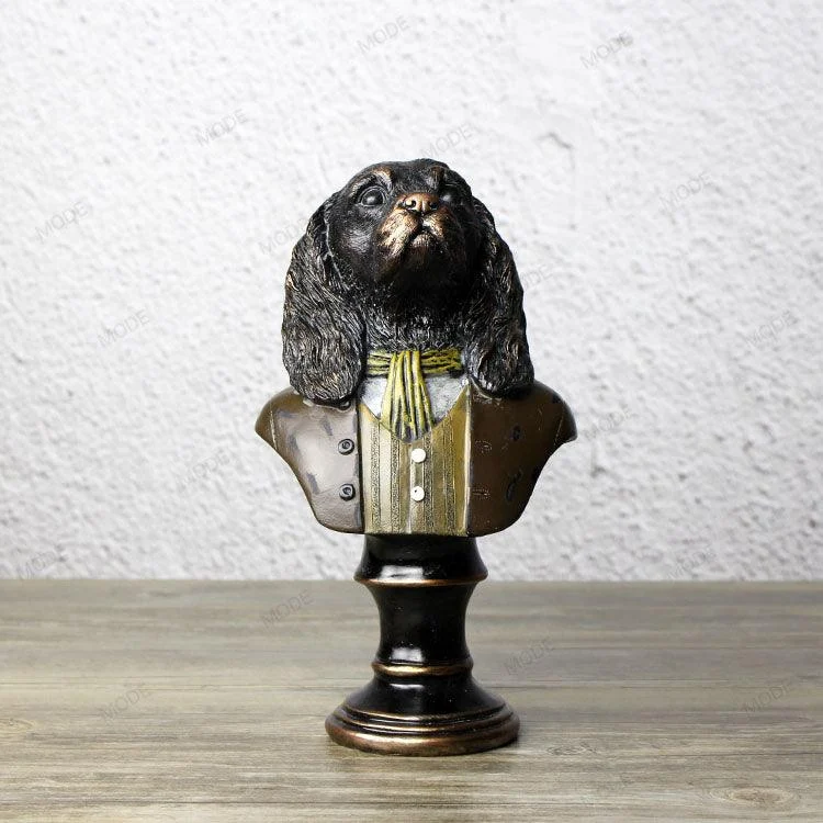 VintageCatDeerSculpturesandStatuesResinStatuedecorationcrafts-Homeko4 Vintage Cat Deer Sculptures and Statues Resin Statue decoration crafts - Homeko