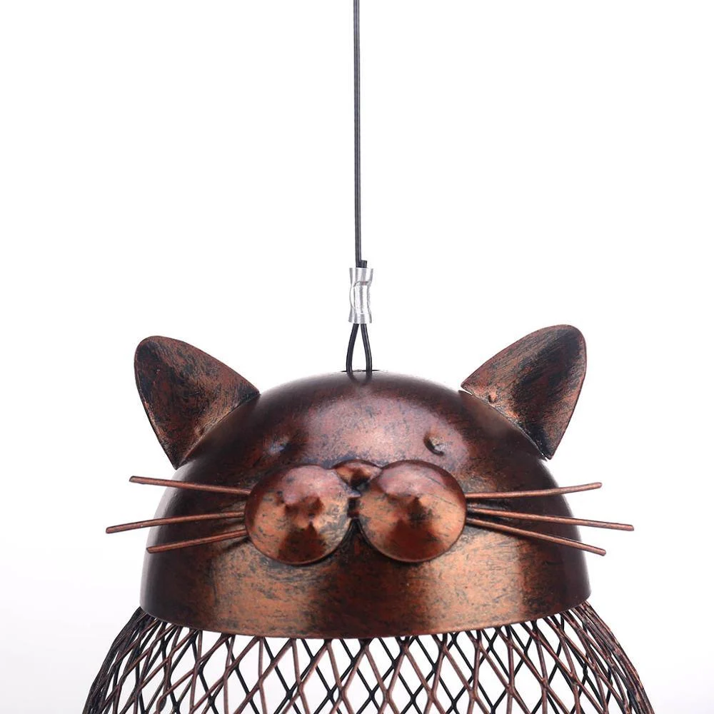 VintageCatShapedBirdFeeder-Homeko3 Vintage Cat Shaped Bird Feeder - Homeko