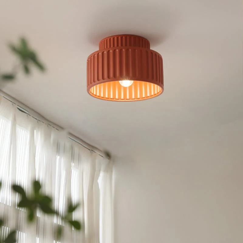 VintageCreamStylePaintedFlushMountCeilingLig_3 Vintagecreamstylepaintedflushmountceilinglig 3