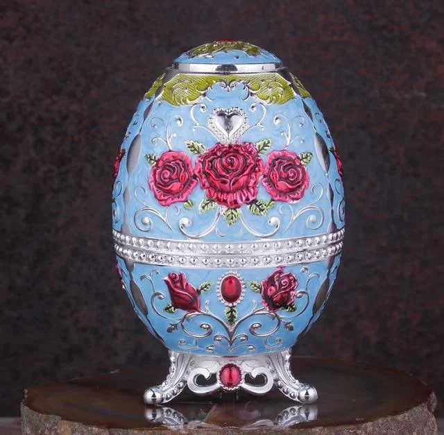 VintageFabergeEggToothpickHolders-Homeko10 Vintage Faberge Egg Toothpick Holders - Homeko