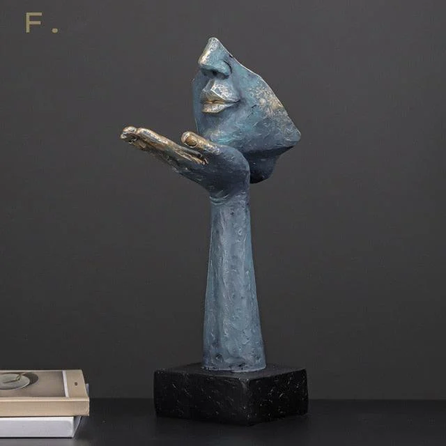 VintageFaceArtSculptures-Homeko12 Vintage Face Art Sculptures - Homeko