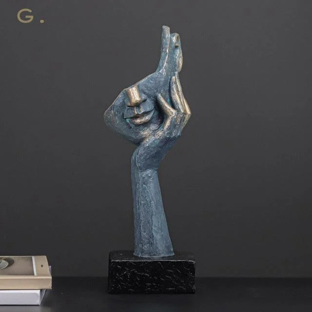 VintageFaceArtSculptures-Homeko13 Vintage Face Art Sculptures - Homeko