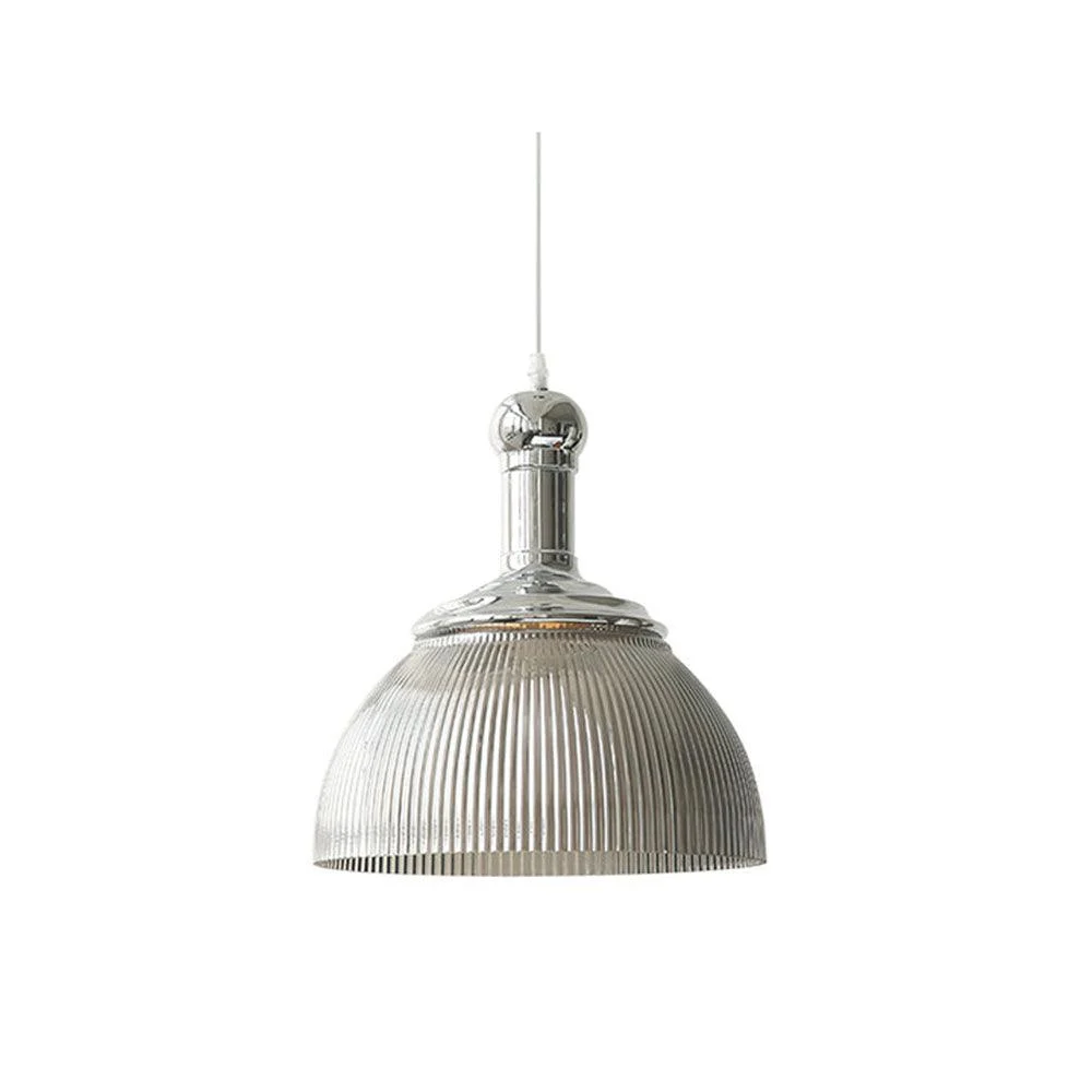 VintageGlassRibbedChromePendantLight_3 Vintageglassribbedchromependantlight 3
