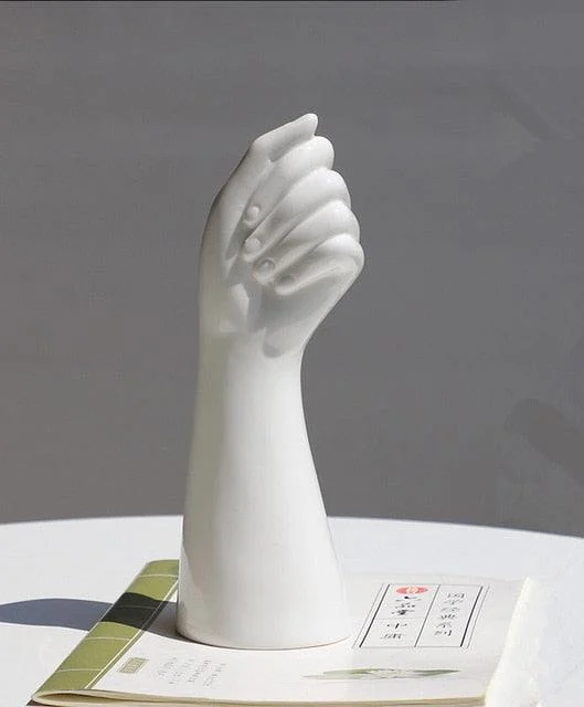 VintageHandShapedVase-Homeko6 Vintage Hand Shaped Vase - Homeko