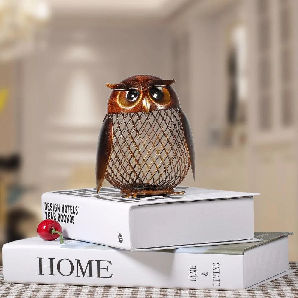 Vintage Owl Money Box - Homeko