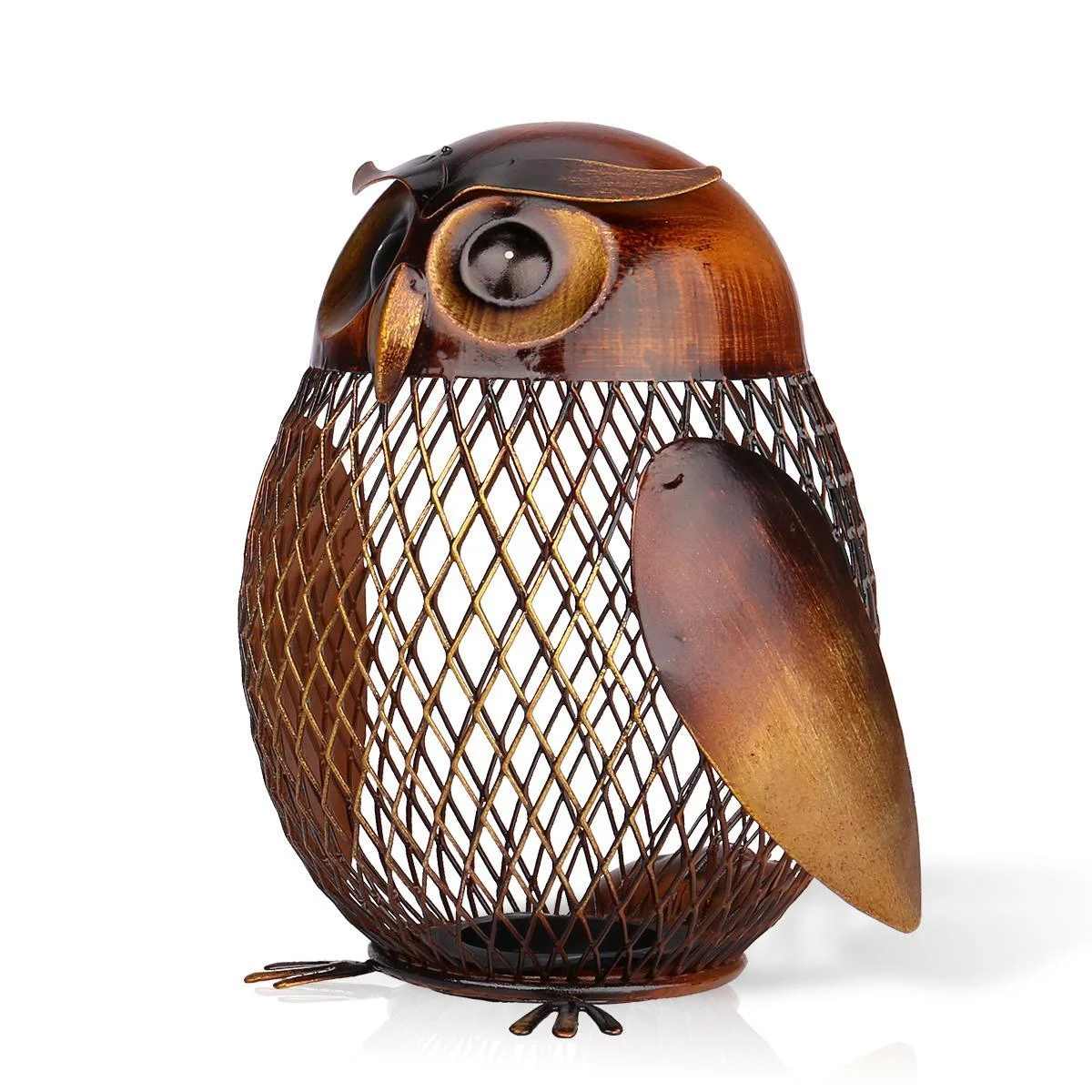 VintageOwlMoneyBox-Homeko8 Vintage Owl Money Box - Homeko