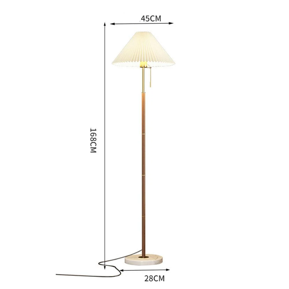 VintagePleatedMetalStandingLamp_10 Vintagepleatedmetalstandinglamp 10