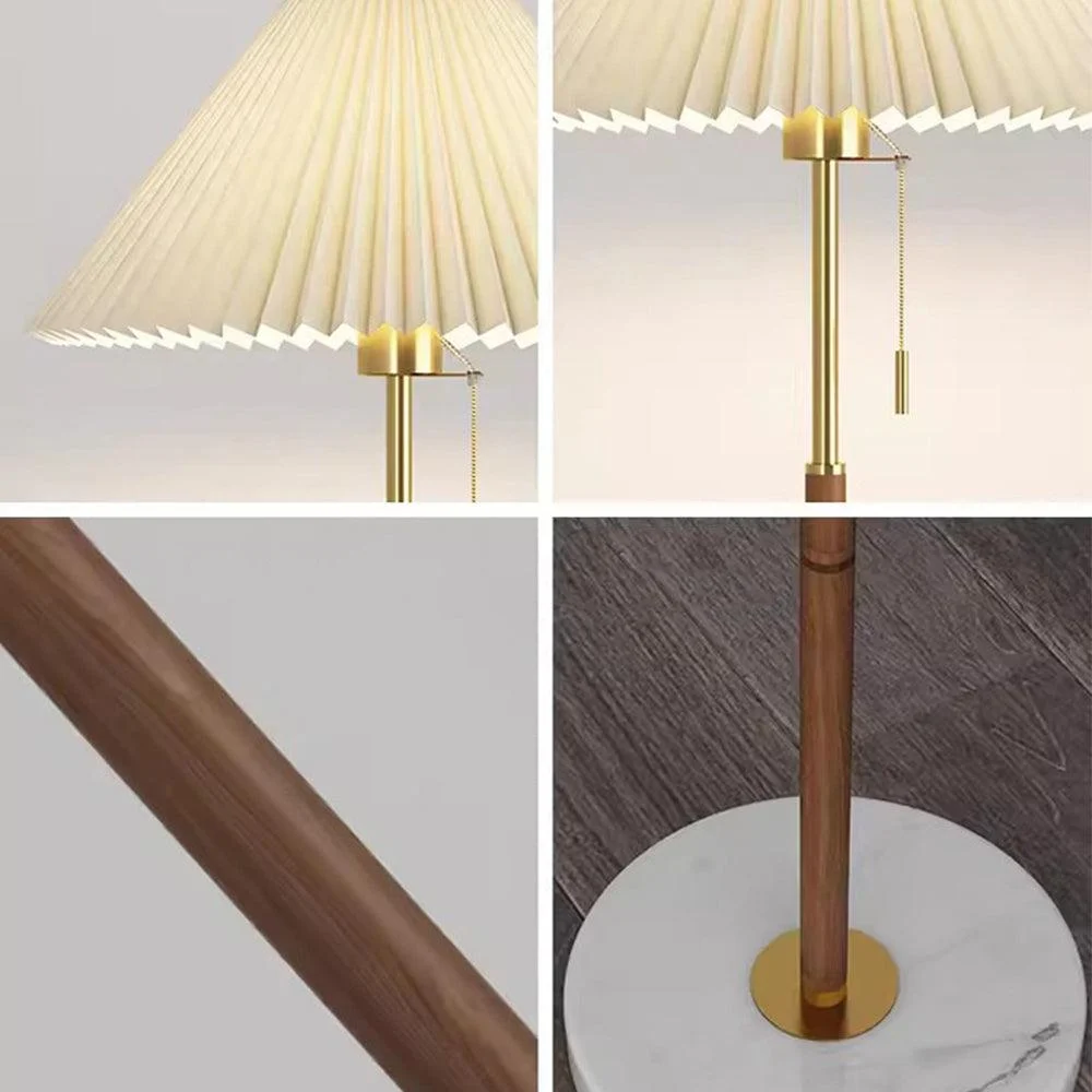 VintagePleatedMetalStandingLamp_2 Vintagepleatedmetalstandinglamp 2