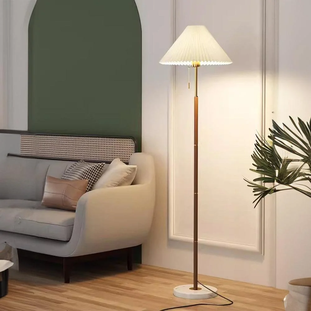 VintagePleatedMetalStandingLamp_4 Vintagepleatedmetalstandinglamp 4