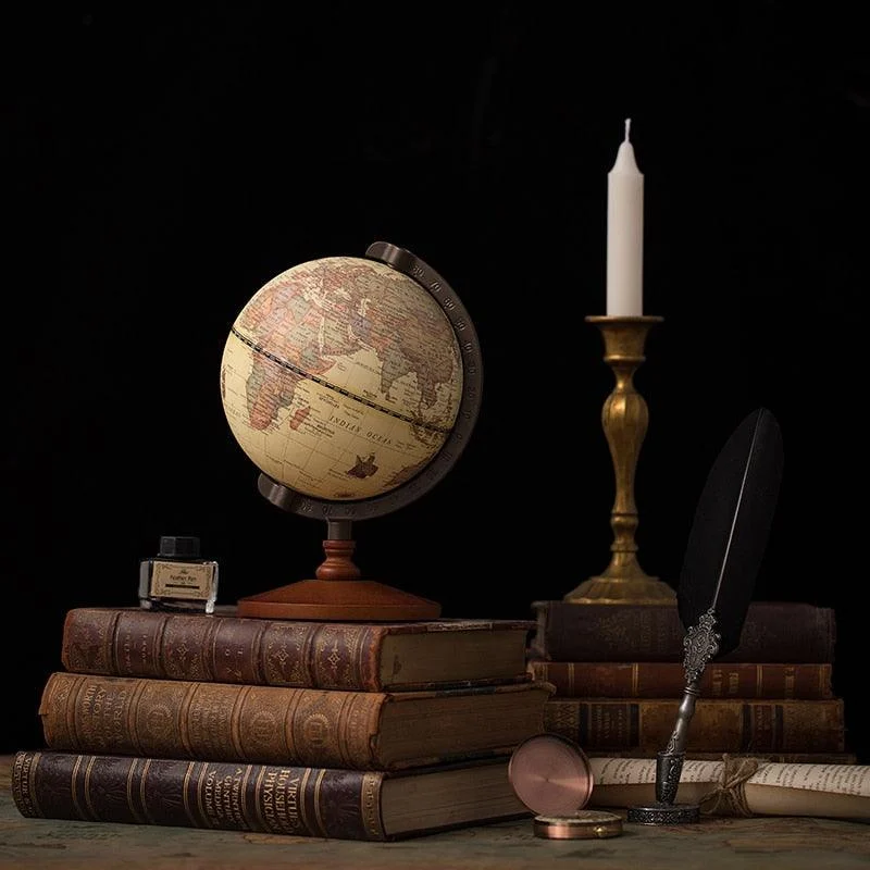 VintageStyleDecorativeGlobe-Homeko2 Vintage Style Decorative Globe - Homeko