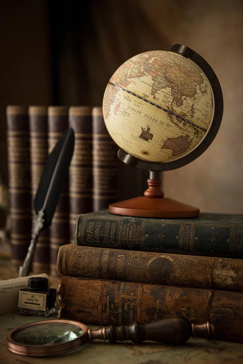 VintageStyleDecorativeGlobe-Homeko3 Vintage Style Decorative Globe - Homeko