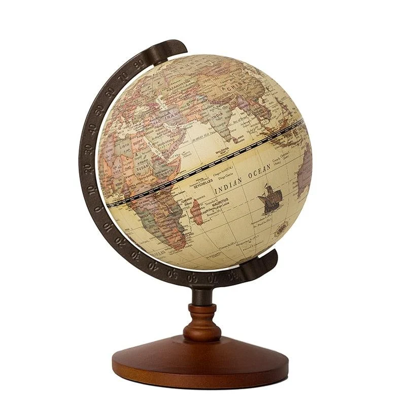VintageStyleDecorativeGlobe-Homeko6 Vintage Style Decorative Globe - Homeko