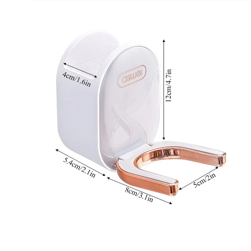 Wall Mounted Hair Dryer Holder Foldable Bathroom Wall Organizer Storage Holder Home Hair Brush Storage Bracket C61b908c 59f5 4a72 Afe5 6d3a4141f082