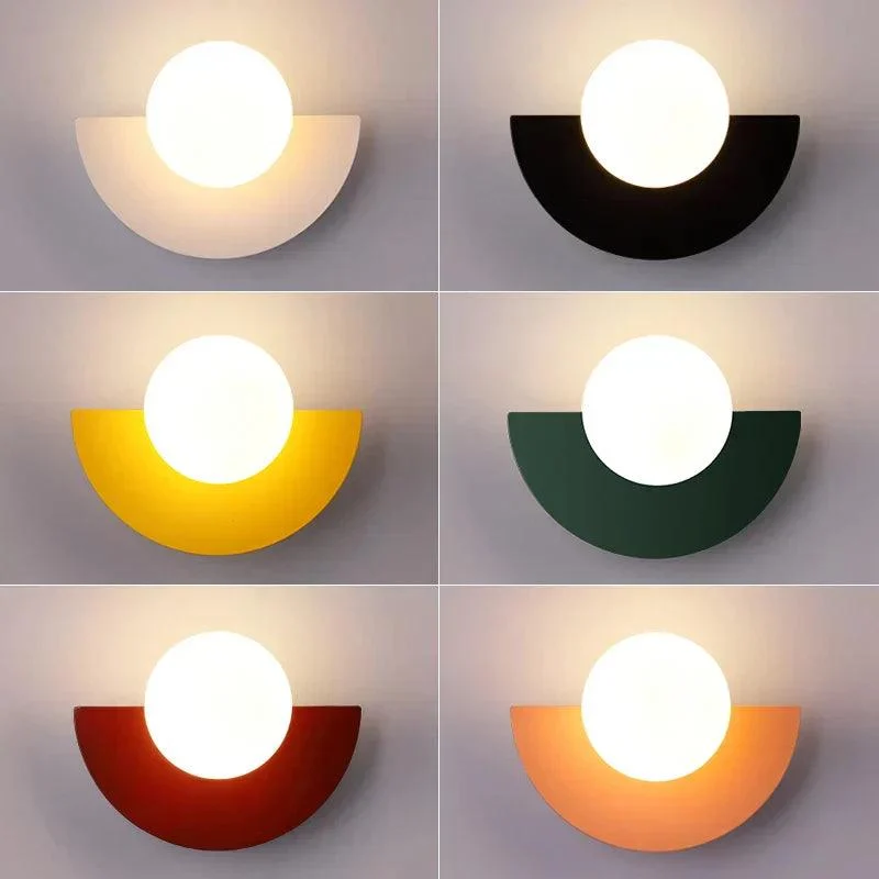Wandlamp Nordic Led Slaapkamer Nachtkastje Eenvoudige Gekleurde Designer Creatieve Woonkamer Gangpad Gang Studie Binnenverlichting 1f817f0b 58e9 4d15 8f51 2545dcbc69e0
