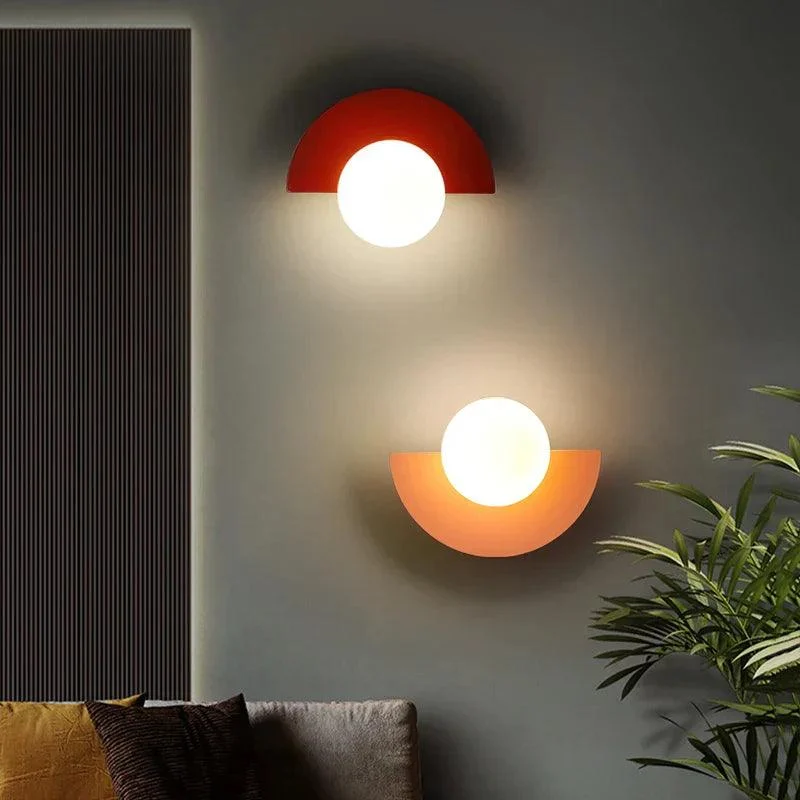 Wandlamp Nordic Led Slaapkamer Nachtkastje Eenvoudige Gekleurde Designer Creatieve Woonkamer Gangpad Gang Studie Binnenverlichting Fc17f0d6 1030 4d0b 9840 D737699afce5