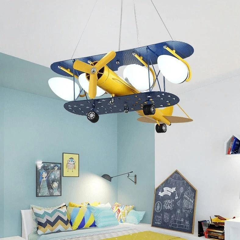 Whimsical-Cartoon-Airplane-Chandelier-Perfect-for-Kids-Spaces-10 Whimsical Cartoon Airplane Chandelier Perfect For Kids Spaces 10