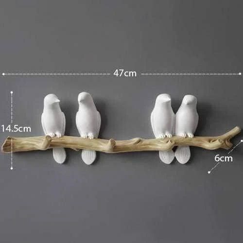 White-Bird-Key-Hooks-Hanger-Wall-Rack-for-Stylish-Home-Organization-15 White Bird Key Hooks Hanger Wall Rack For Stylish Home Organization 15