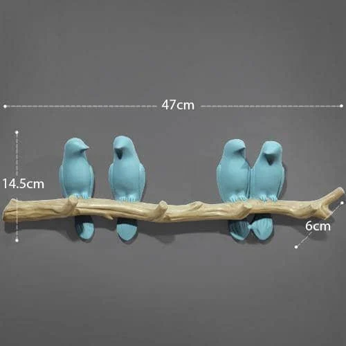 White-Bird-Key-Hooks-Hanger-Wall-Rack-for-Stylish-Home-Organization-2 White Bird Key Hooks Hanger Wall Rack For Stylish Home Organization 2