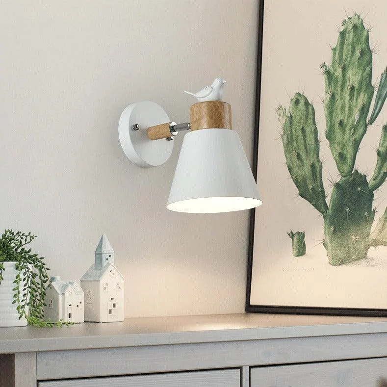 White Bird Wall Lamp Stylish Relaxing Glow 1