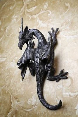 WhiteBlackDragonSpiritWallhangingSculpturesandStatues-Homeko2 White Black Dragon Spirit Wall hanging Sculptures and Statues - Homeko