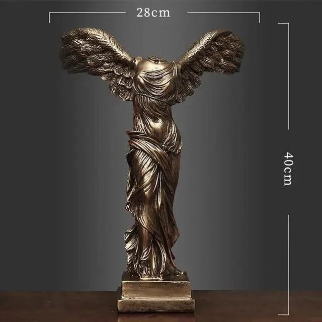 WhiteBronzeNordicClassicalGoddessResinCraftGiftSculpturesandStatues-Homeko11 White Bronze Nordic Classical Goddess Resin Craft Gift Sculptures and Statues - Homeko