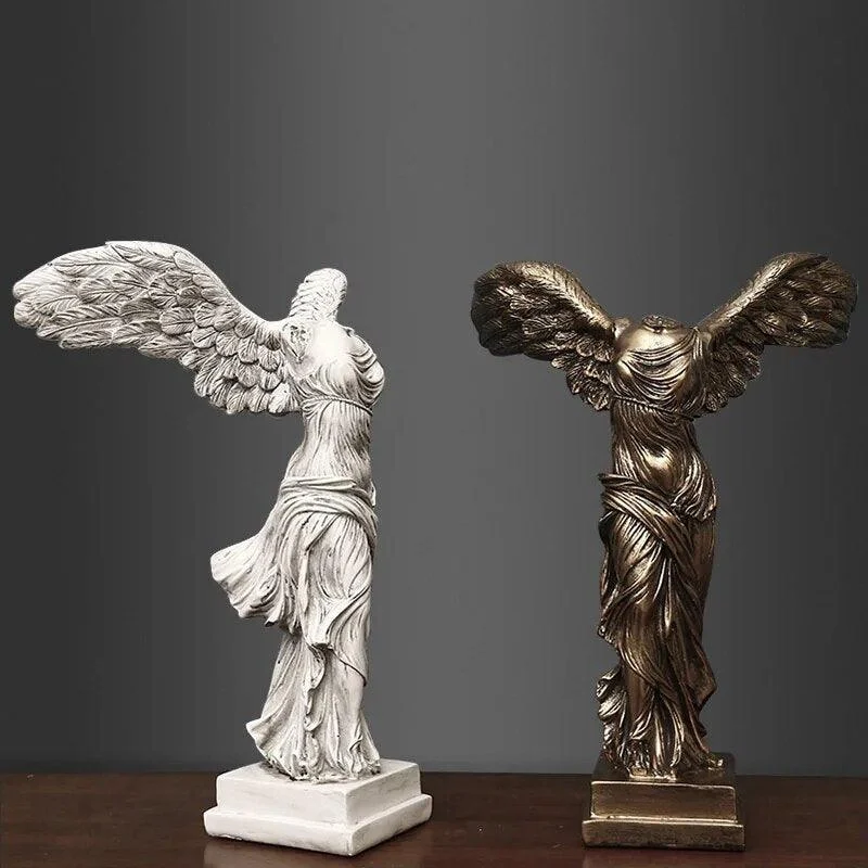 WhiteBronzeNordicClassicalGoddessResinCraftGiftSculpturesandStatues-Homeko2 White Bronze Nordic Classical Goddess Resin Craft Gift Sculptures and Statues - Homeko