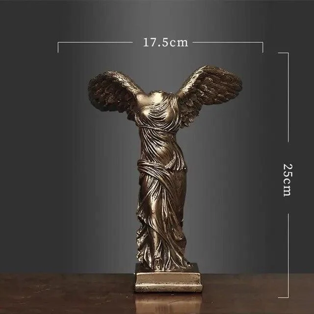 WhiteBronzeNordicClassicalGoddessResinCraftGiftSculpturesandStatues-Homeko9 White Bronze Nordic Classical Goddess Resin Craft Gift Sculptures and Statues - Homeko