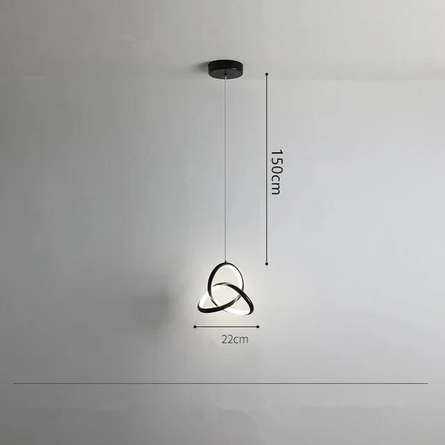 White Chandelier Lighting Lamp Modern for Restaurant Balcony Decoration - Homeko