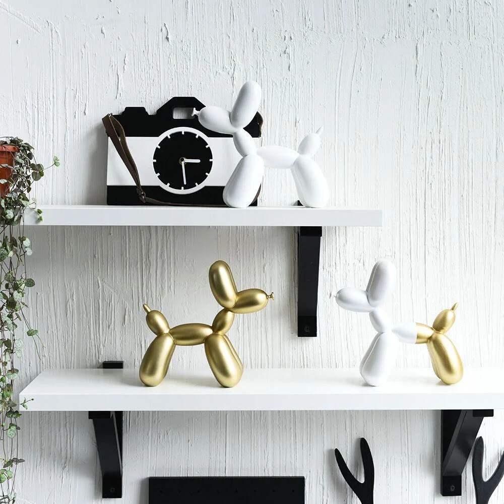 WhiteGoldBallonDog-Homeko3 White Gold Ballon Dog - Homeko
