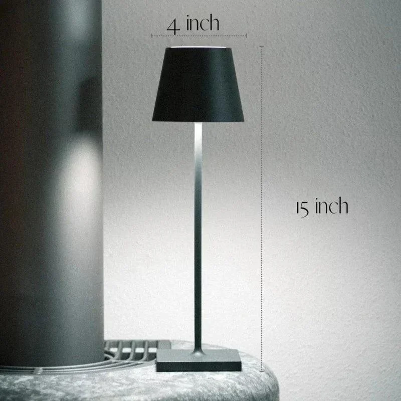 Wireless Table Lamp with Dimmable Lighting - Homeko