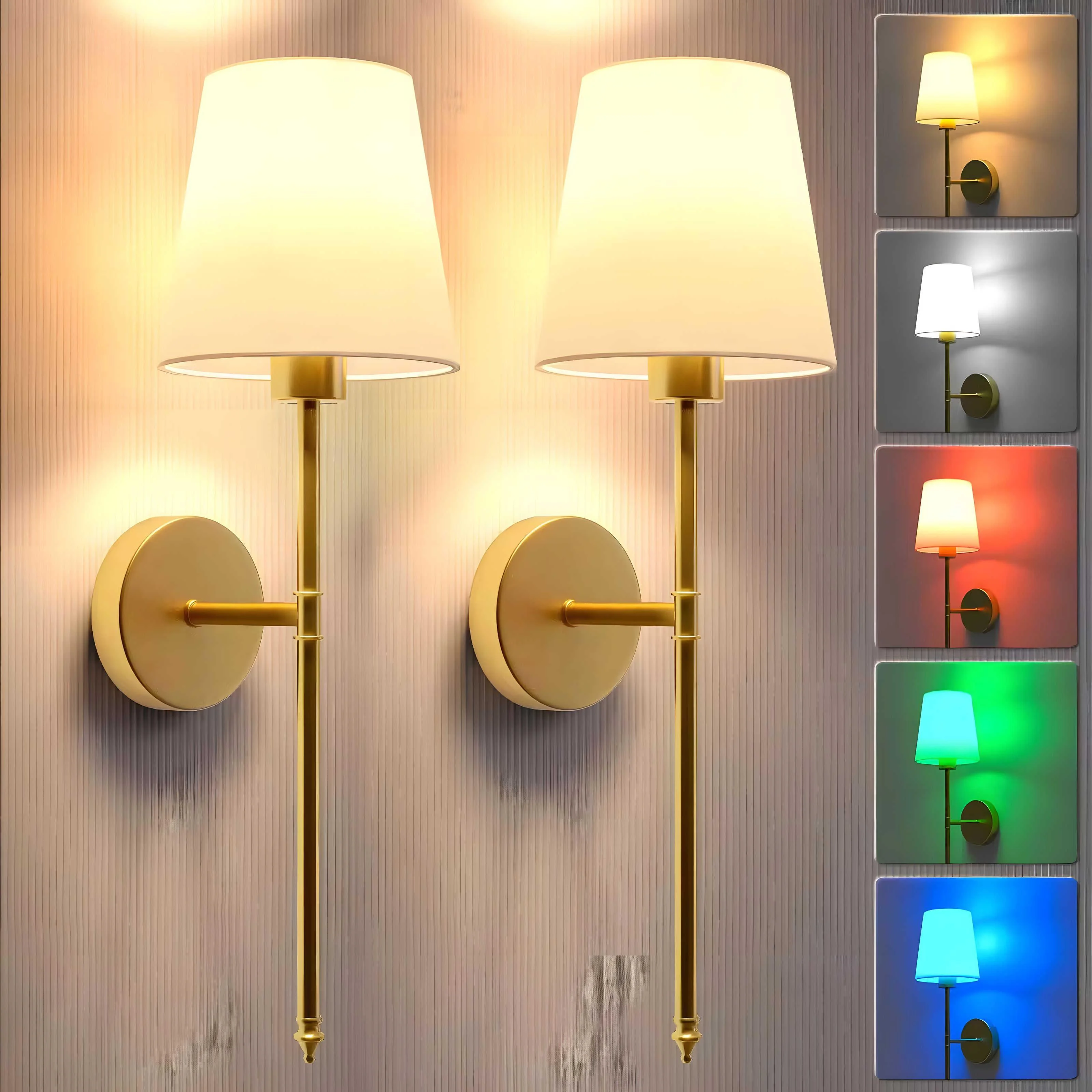 WirelessWallLampsSetof2-Homeko1 Wireless Wall Lamps Set of 2 - Homeko
