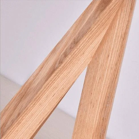 Wood Fabric Tripod Lampshade Table Lamp Modern Chic Lighting For Home Decor 1