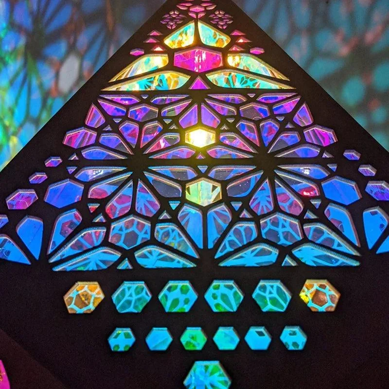 Wooden Hollow Led Projection Night Lamp Bohemian Colorful Projector Desk Lamp Household Home Decor Holiday Atmosphere 46c8427f 12fc 4784 Bd0d 9219ad17eb35