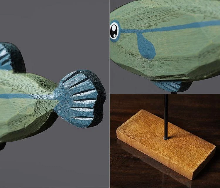 WoodenAquaticSculpture-Homeko9 Wooden Aquatic Sculpture - Homeko