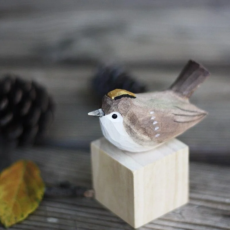 WoodenBirdFigurines-Homeko11 Wooden Bird Figurines - Homeko
