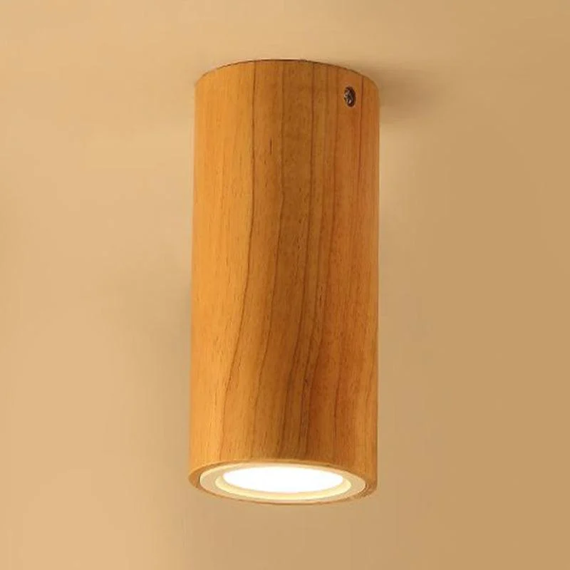 WoodenCylinderLEDCeilingLamp-AsianStyle-Homeko10 Wooden Cylinder LED Ceiling Lamp - Asian Style - Homeko