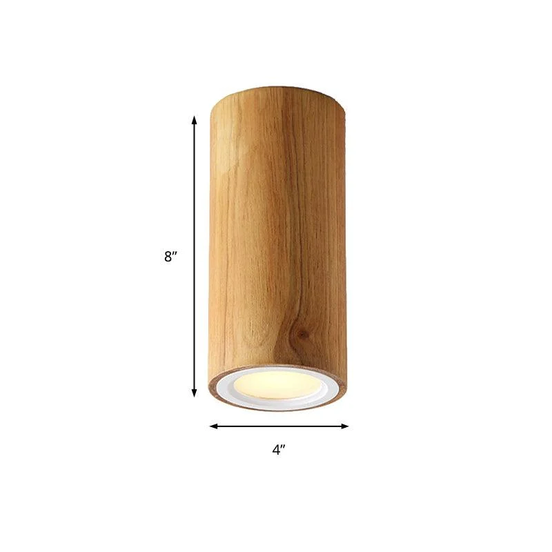 WoodenCylinderLEDCeilingLamp-AsianStyle-Homeko2 Wooden Cylinder LED Ceiling Lamp - Asian Style - Homeko
