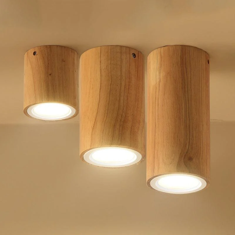 WoodenCylinderLEDCeilingLamp-AsianStyle-Homeko3 Wooden Cylinder LED Ceiling Lamp - Asian Style - Homeko