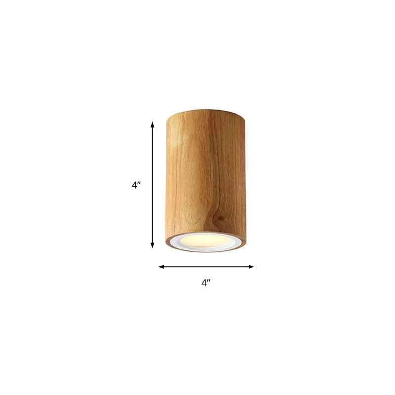 WoodenCylinderLEDCeilingLamp-AsianStyle-Homeko8 Wooden Cylinder LED Ceiling Lamp - Asian Style - Homeko