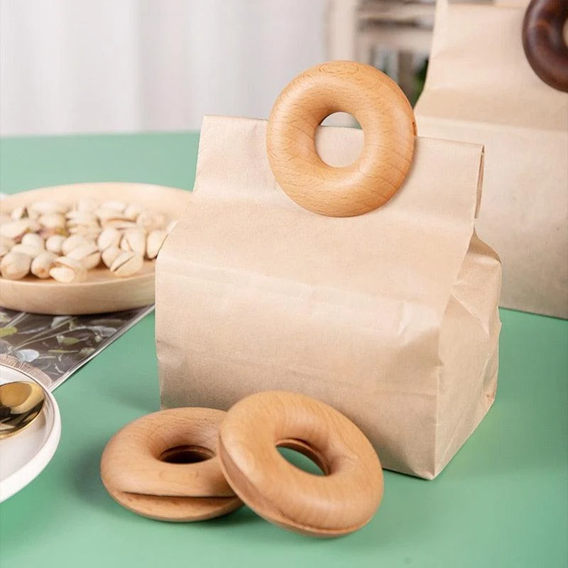 WoodenDonutSealer-Homeko6 Wooden Donut Sealer - Homeko