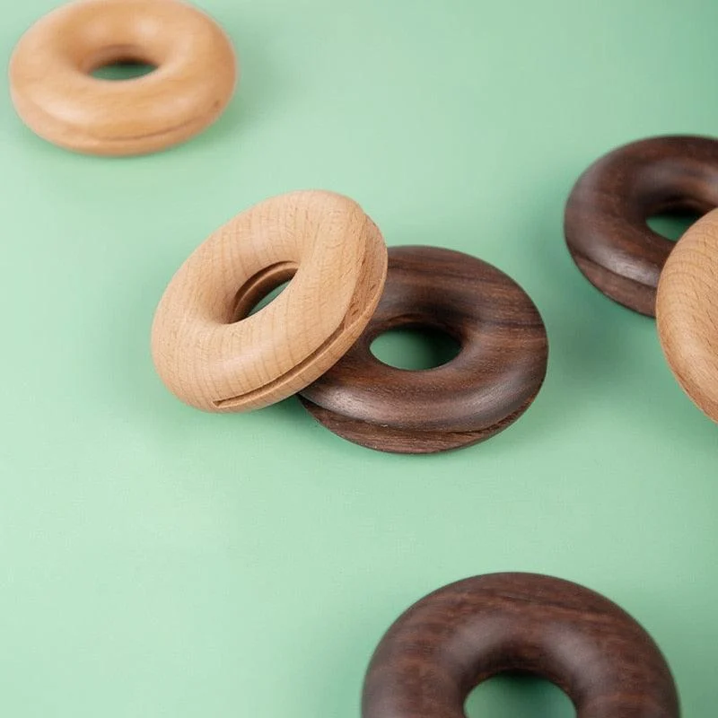 WoodenDonutSealer-Homeko7 Wooden Donut Sealer - Homeko