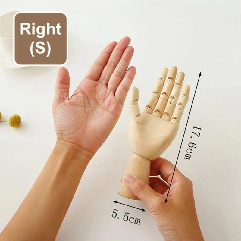 WoodenHandFigurines-Homeko13 Wooden Hand Figurines - Homeko