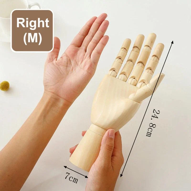 WoodenHandFigurines-Homeko14 Wooden Hand Figurines - Homeko