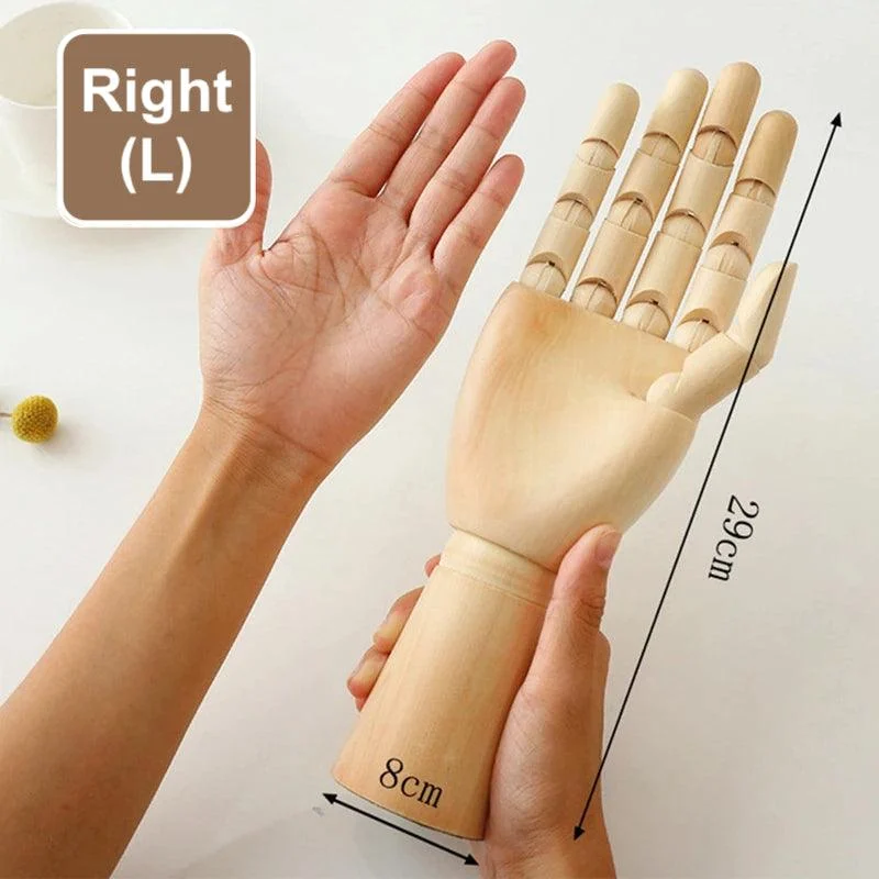 WoodenHandFigurines-Homeko15 Wooden Hand Figurines - Homeko